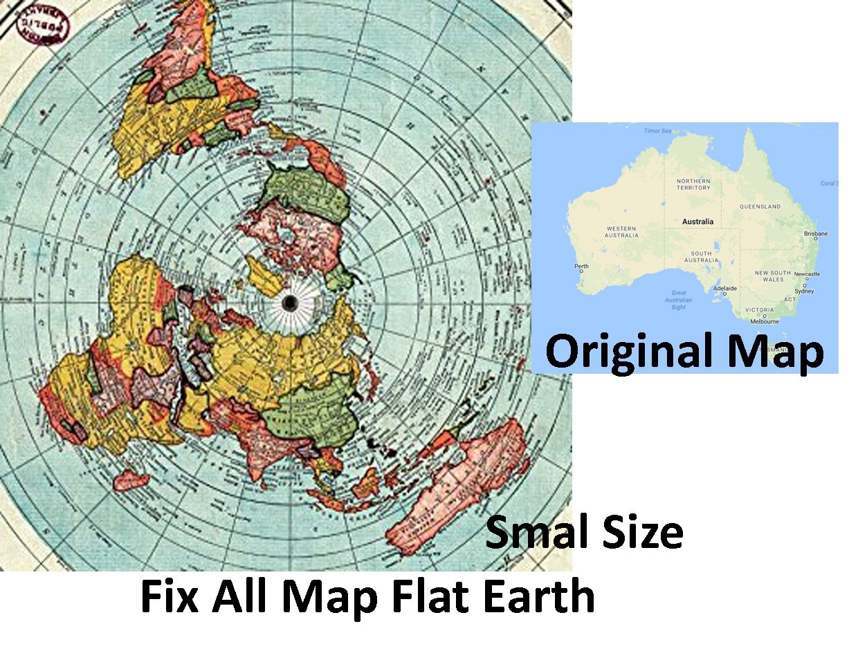 Flat Earth Maps Nazism